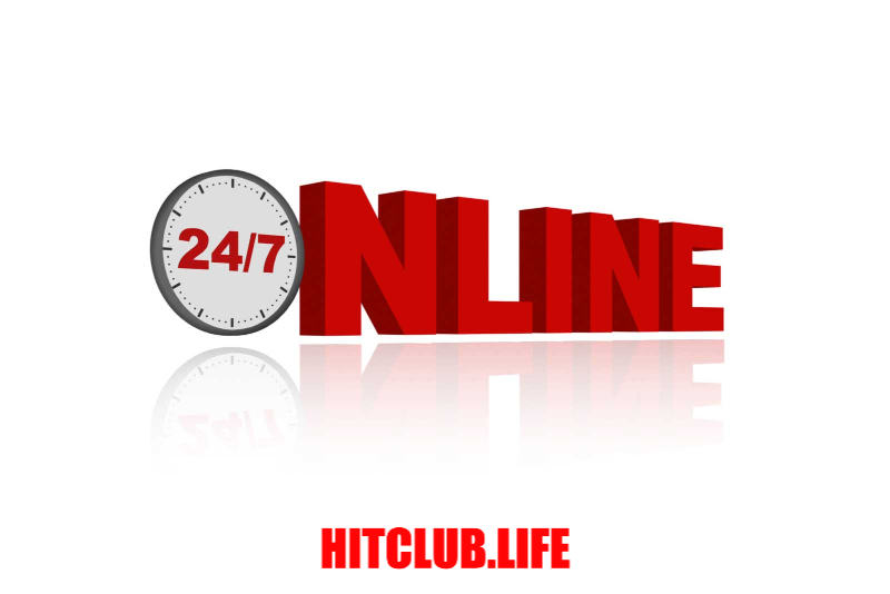 CSKH online 24/7 mỗi khi liên hệ Hit Club