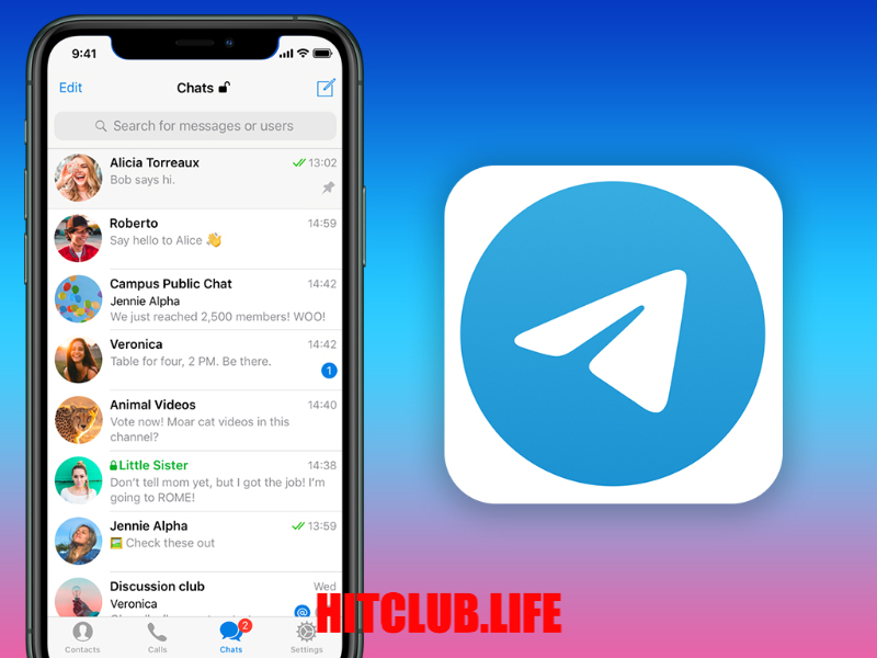 Tải ngay Telegram để thuận tiện liên hệ Hit Club